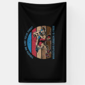 Touch mir Ihr erster Wrestling Lektion ist kostenl Banner (Vertikal)