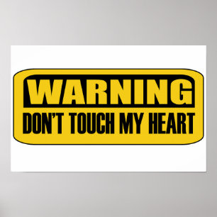 Touch mir nicht das Herz Poster