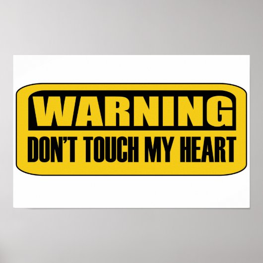Touch mir nicht das Herz Poster (Vorne)