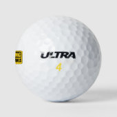 Touch mir nicht die Eier Golfball (Logo)