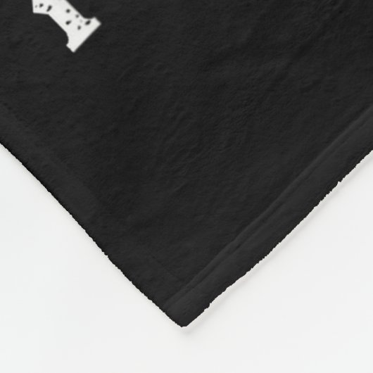 Touch My Beard And Tell Me I'm Pretty Monkey Funny Fleecedecke (Ecke)