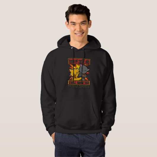 Touch My Coffee I Will Show You My Inner Gangster  Hoodie (Vorne ganz)