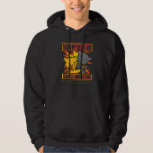 Touch My Coffee I Will Show You My Inner Gangster  Hoodie (Vorderseite)