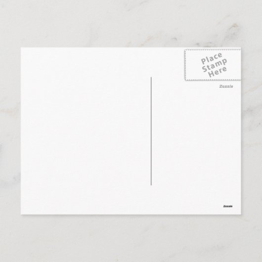 Touch My Elf Feiertagspostkarte (Rückseite)