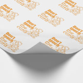 Touch nicht die Curls! Geschenkpapier (Ecke)