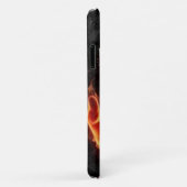 Touch nicht mein Handy, brennende Hand Case-Mate iPhone Hülle (Hinten/Rechts)