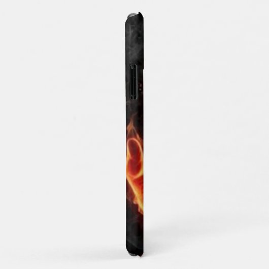 Touch nicht mein Handy, brennende Hand Case-Mate iPhone Hülle (Hinten/Rechts)