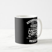 Touch nicht mein Kaffeekoffein-Zitat Kaffeetasse (VorderseiteRechts)