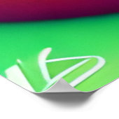 Touch nicht meine Haare schwarze Melanin Afro Quee Poster (Ecke)