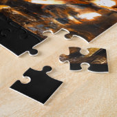 Touch nicht meine Haare schwarze Melanin Afro Quee Puzzle (Seite)