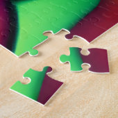 Touch nicht meine Haare schwarze Melanin Afro Quee Puzzle (Seite)