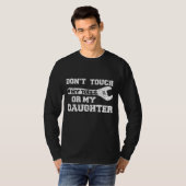 Touch nicht meine Tools oder mein lustiges Vater-G T-Shirt (Vorne ganz)