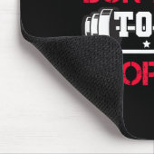 Touch Times Don't Last, Only Tough People Do Bodyb Mousepad (Ecke)