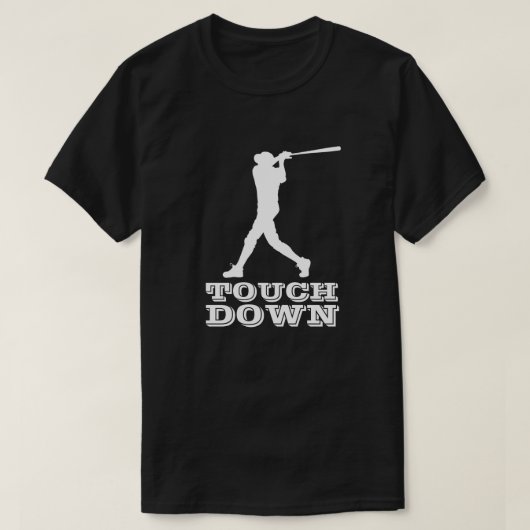 TOUCH UNTER BASEBALL BAT SPORTS T-Shirt (Design vorne)