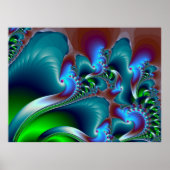 Touch von Grau Poster (Vorne)