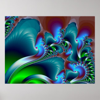 Touch von Grau Poster