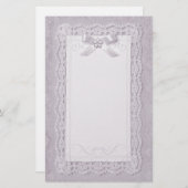 Touch von Lace - Lavendel Briefpapier (Vorne/Hinten)