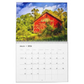 Touch von Land Kalender-Blumen in den Stiefeln Kalender (Mär 2026)