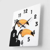 Touch Wall Clock Quadratische Wanduhr (Winkel)