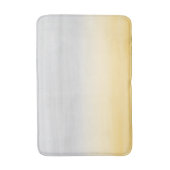 Touch Yellow Grau Wasserfarbe Abstrakt #1 Badematte (Vorderseite Vertikal)