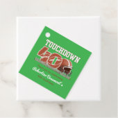 Touchdown 40 Funny Football 40. Geburtstag Geschenkanhänger (Beispiel)