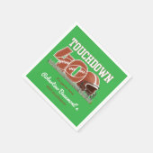 Touchdown 40 Funny Football 40. Geburtstag Serviette (Ecke)