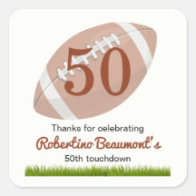 Touchdown 50 Funny Football 50. Geburtstag