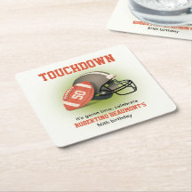 Touchdown 50 Vintag Football 50. Geburtstag