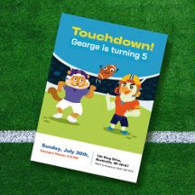 Touchdown American Football Kindergeburtstag
