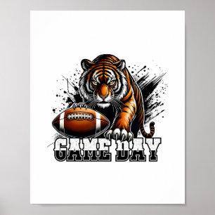Touchdown American Football Spieltag Thanksgiving  Poster