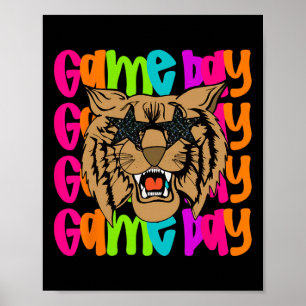 Touchdown American Football Spieltag Thanksgiving Poster
