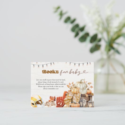 Touchdown and Tiny Toes Baby Shooks for Baby Begleitkarte (Stehend Vorderseite)