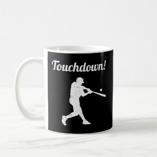 Touchdown Baseball-Baseball-Player Kaffeetasse
