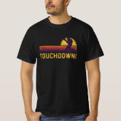 Touchdown-Baseball Retro-Sunset-Player T-Shirt (Vorderseite)