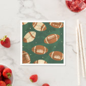 Touchdown Boy Football Serviette (Beispiel)