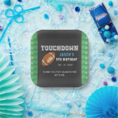 Touchdown Boy Fußball Pappteller (Party)