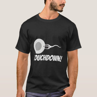 Touchdown Football New Dad Pregnancy Ankündigung T-Shirt