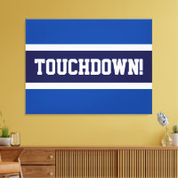 TOUCHDOWN Fun Navy Fett Blue White Gray Streifen