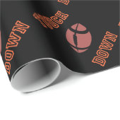 Touchdown Geschenkpapier (Rolleneckpunkt)