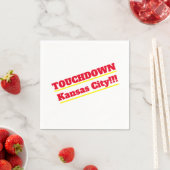 Touchdown Kansas City Cocktail Napkins Serviette (Beispiel)