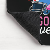 Touchdown oder Tutu Gottmutter liebt dich Fußball Mousepad (Ecke)