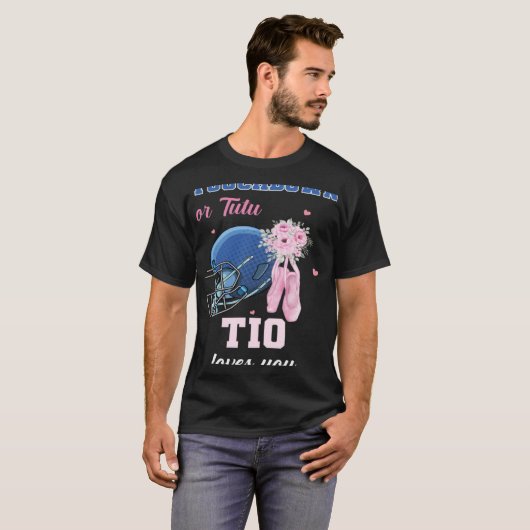 Touchdown oder Tutu Tio Lieben Sie Geschlecht offe T-Shirt (Vorne ganz)