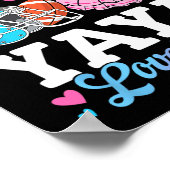 Touchdown Oder Tutu Yaya Liebt Dich Geschlecht Ent Poster (Ecke)