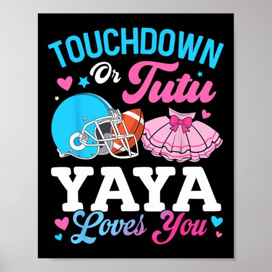 Touchdown Oder Tutu Yaya Liebt Dich Geschlecht Ent Poster (Vorne)