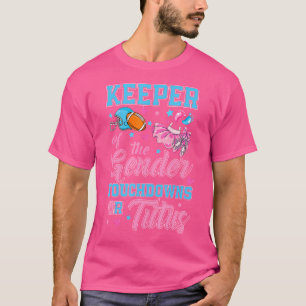 Touchdown oder Tutus Funny Keeper Gender Baby Rev T-Shirt