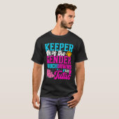 Touchdown oder Tutus Lustiger Hüter des Geschlecht T-Shirt (Vorne ganz)