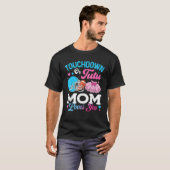 Touchdown or Tutu Mom Loves You Gender Reveal Fami T-Shirt (Vorne ganz)