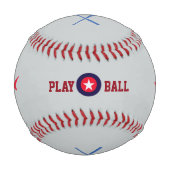Touchdown personalisiert mit Haien und Schrauben Baseball (Rückseite)