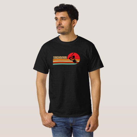 Touchdown-Shirt mit Baseball-Player T-Shirt (Vorne ganz)