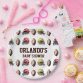 Touchdown Table Paper Tellers Football Theme Party Pappteller (Party)